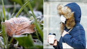 Hasta -7°C: Se registra la mañana más fría del año en Santiago