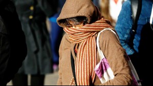 Emiten alerta por heladas 'moderadas a intensas' para la Región Metropolitana