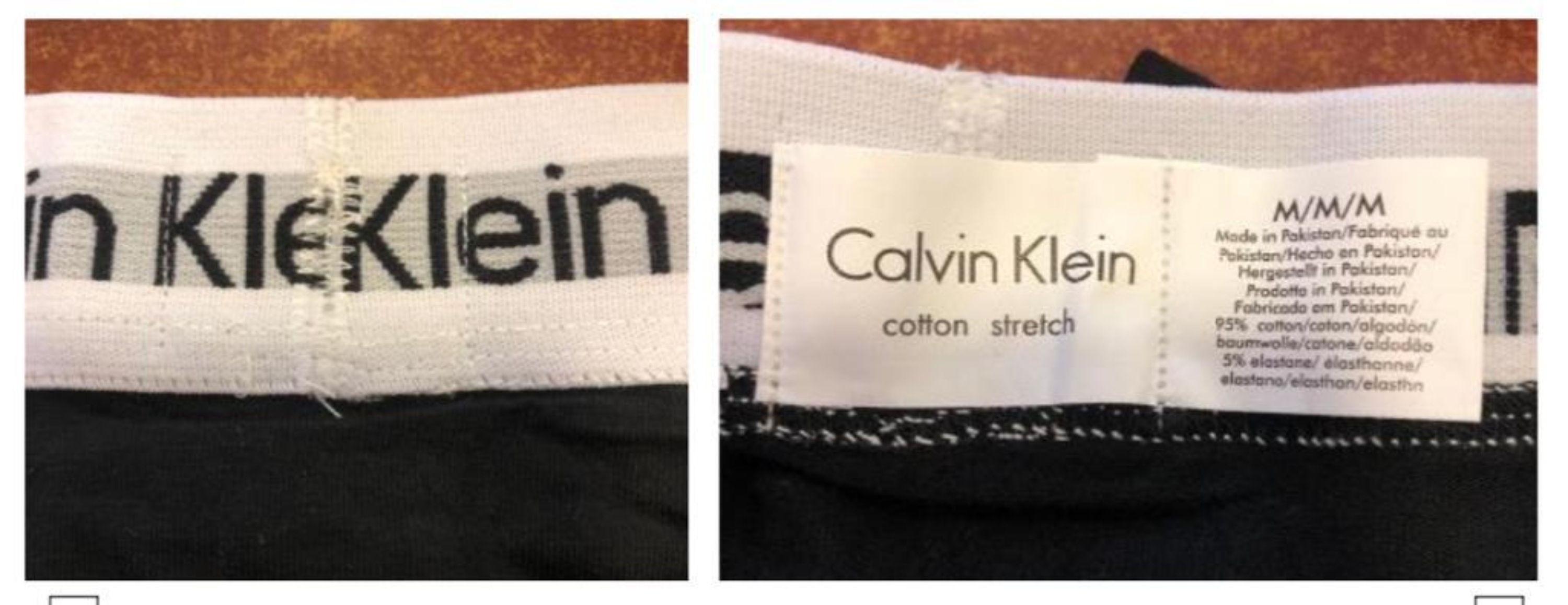 Calvin klein discount etiqueta original