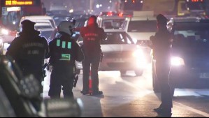 Persecución policial termina con un carabinero atropellado y un sospechoso herido a bala en Providencia