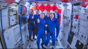 ¿Qué pasa con el cuerpo en el espacio? Astronautas chinos pasaron 186 días en órbita
