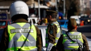 Falsos carabineros asaltan a una persona en Estación Central: Portaban placas de identificación fraudulenta