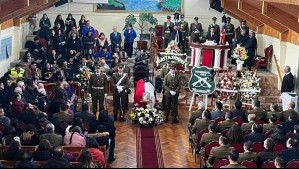 Despiden en Chillán a carabinero fallecido en accidente durante procedimiento en Santiago centro
