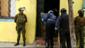 Desalojan casa ocupada ilegalmente en Barrio Matta Sur tras denuncia por tráfico