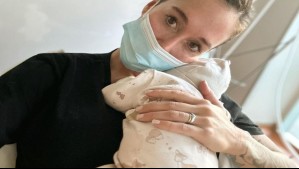 'La foto más linda de mi vida': Vale Roth comparte íntima imagen de su hija a pocos minutos de nacida