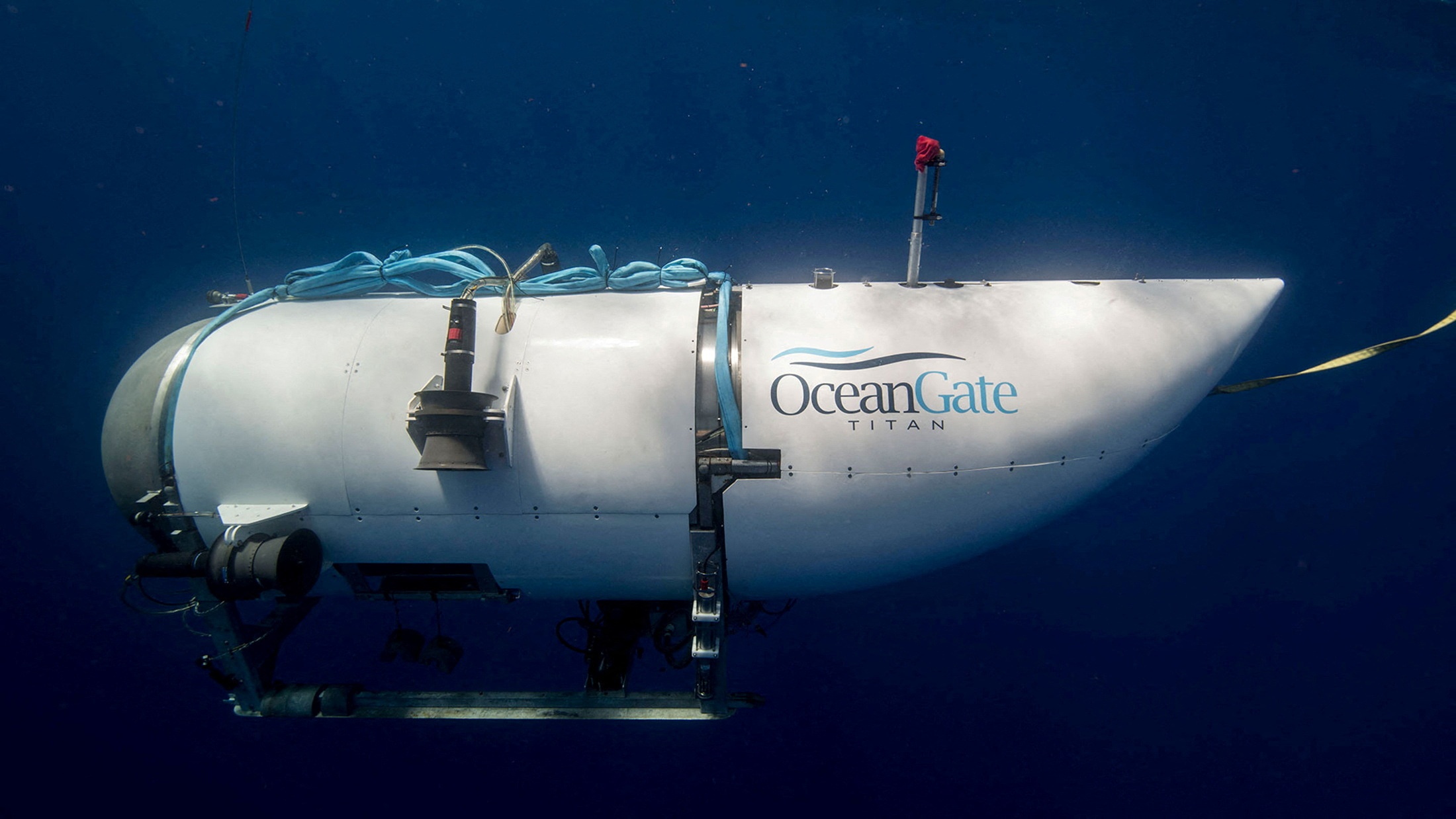 Imagen del submarino desaparecido / Reuters