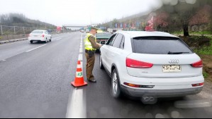 Cortan la Ruta 68 hacia la costa debido a riesgo de desborde del río Mapocho