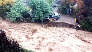 Sistema frontal: ¿Hasta cuándo lloverá en la zona cordillerana de la Región Metropolitana?
