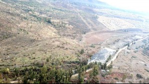 Sobrevuelo en Quebrada de Macul: Video muestra el estado de las piscinas decantadoras anti aluviones