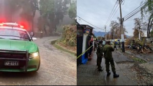 Sistema frontal: Dos personas mueren aplastadas por caída de árboles en distintas comunas del país
