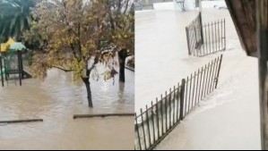 'Necesito que los saquen': El desesperado llamado de mujer atrapada en su casa con sus hijos en Coltauco