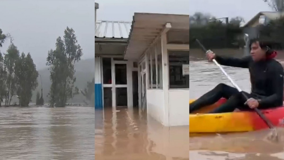 Hospital Quedó Completamente Inundado Los Impresionantes Registros