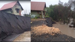 Dramático relato de mujer que arriesga derrumbe de su casa en Yumbel: Alcalde explicó que 'no puede ser habitada'