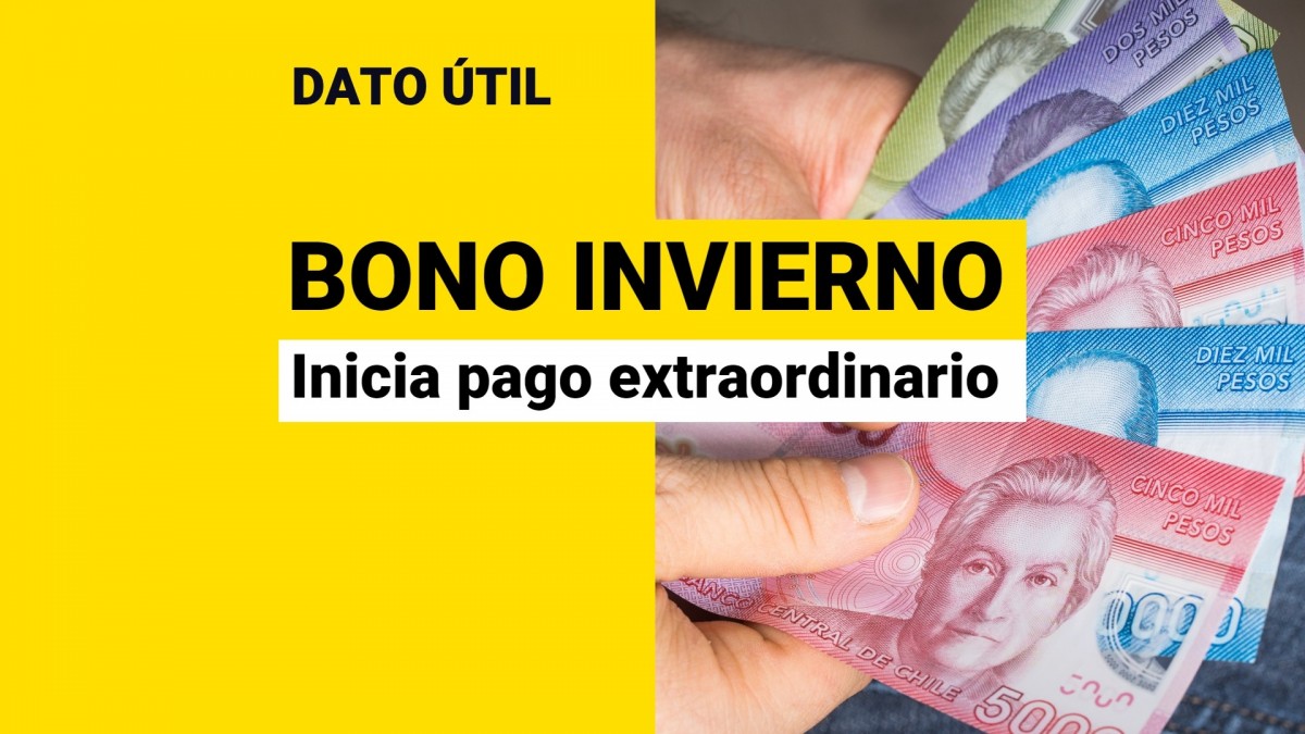 Comenzó el pago extraordinario del Bono Invierno Así puedes consultar