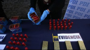 PDI captura a hombre que mantenía arsenal de proyectiles en Viña: Le incautaron 1.400 municiones