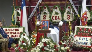 Emotivo funeral de bombero Robinson Altamirano en Linares: Es el segundo mártir de la compañía