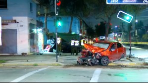 Una persona en riesgo vital por accidente ocasionado por vehículo que pasó con luz roja a alta velocidad