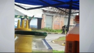 Video muestra asalto a excarabinero que ahora es dueño de una panadería en Ercilla