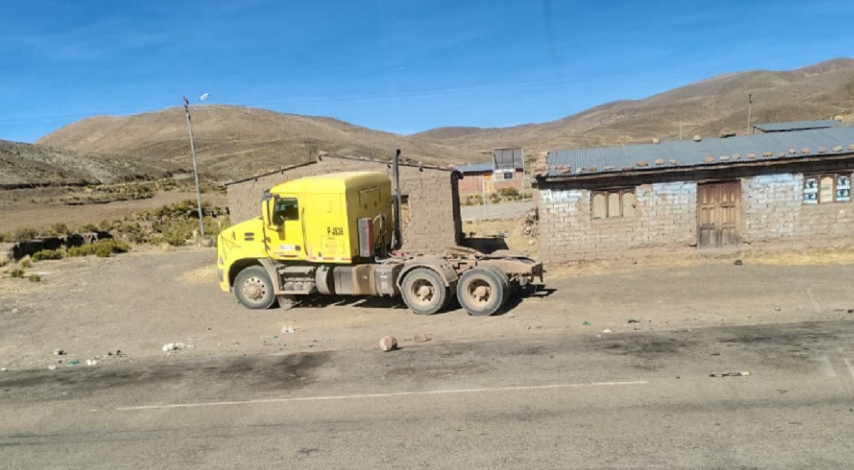 Camión robado en Calama