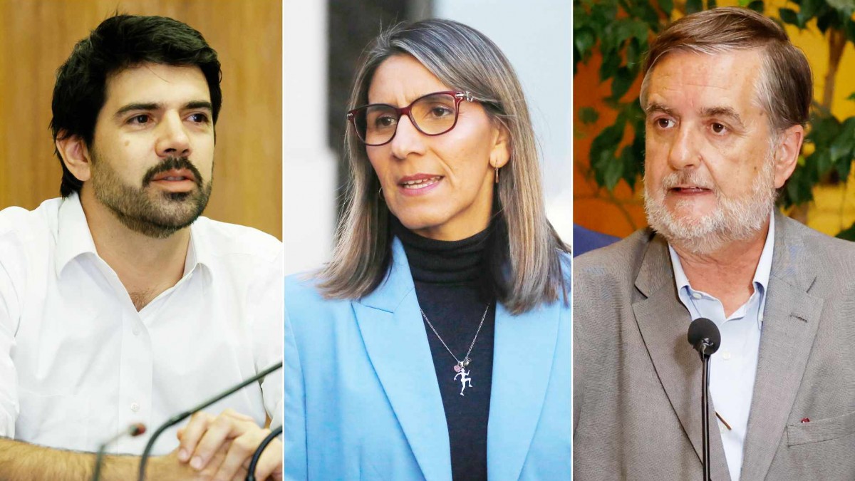 Joaquín Lavín, Erika Olivera y Francisco Undurraga Los diputados de