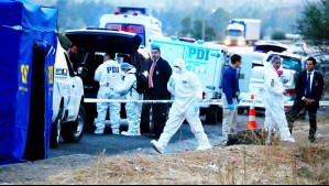 Investigan hallazgo de cuerpo calcinado en ladera del Cerro Renca