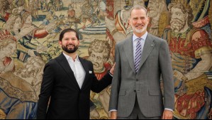 Gabriel Boric continúa su gira por España con visita al Rey Felipe VI y reunión con empresarios