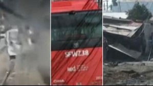 Bus de Red que arrasó con todo: Confirman una persona atropellada y que microbús iba con pasajeros