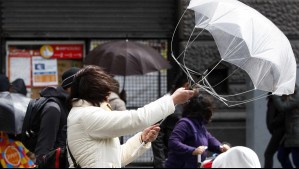 'Corriente en chorro': Meteorología emite aviso por 'viento' en seis regiones del país