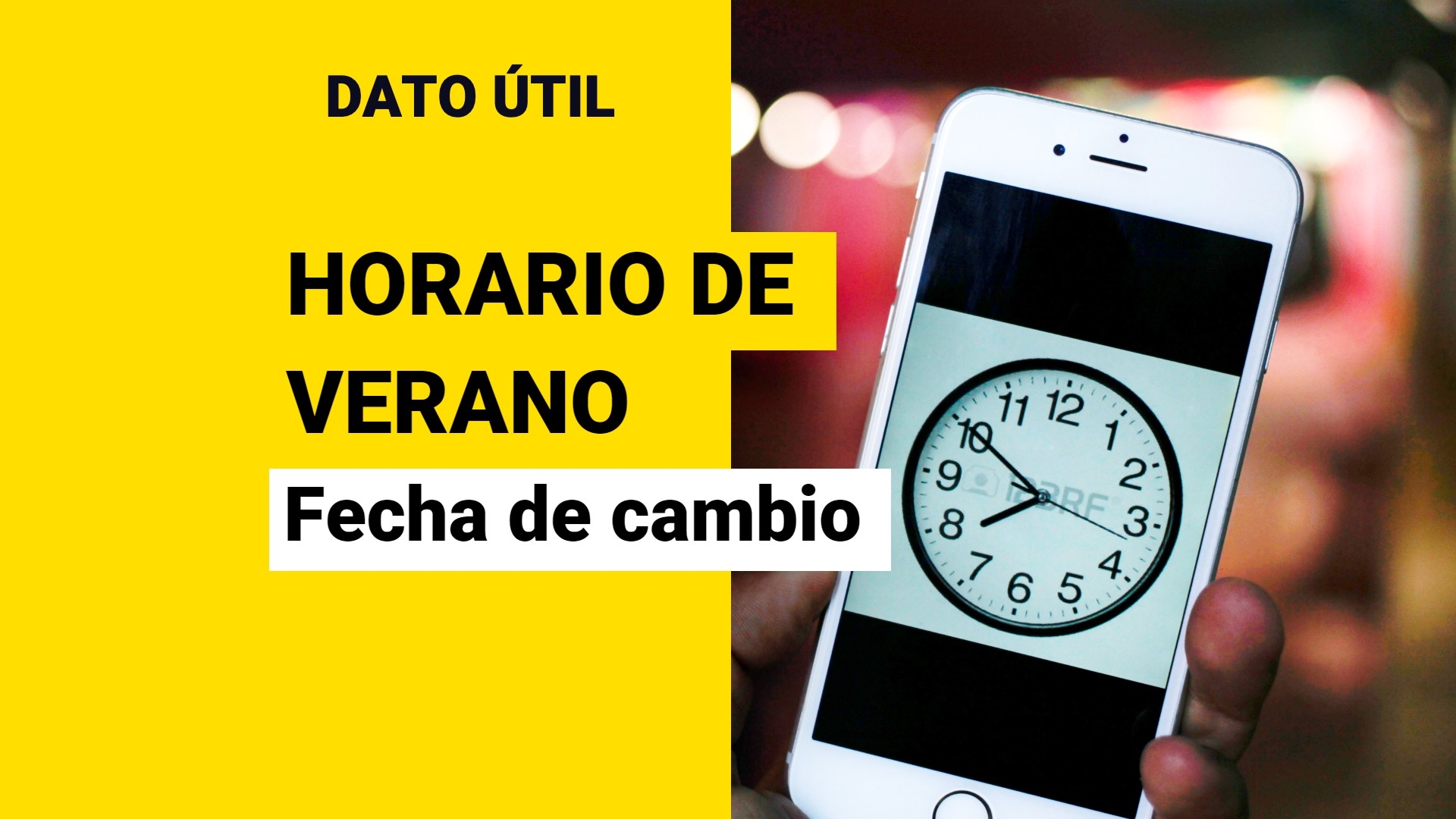 Cambio De Hora: ¿Cuándo Empieza El Horario De Verano En Chile ...