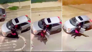 Video muestra a mujer siendo arrastrada por auto de aplicación en Villa Alemana: 'No tuvo piedad de mí'