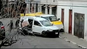 Video muestra violento asalto sufrido por conductor de una empresa de encomiendas: Delincuente fue detenido