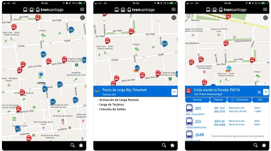 Aplicación Transantiago Oficial
