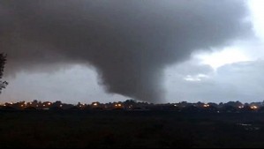 Meteorología alerta posibilidad de tornados y trombas marinas para cinco regiones del país