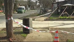 Hallan caja fuerte abandonada en plaza en Macul: Se descarta vínculo con robo a Ministerio de Desarrollo Social