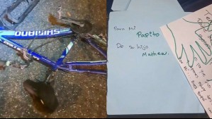 Ciclista muere atropellado y encuentran emotiva carta de su hijo en sus pertenencias: 'Feliz día papá: tenme paciencia'
