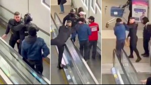 Video muestra violenta agresión de un guardia a cliente en mall de Viña del Mar