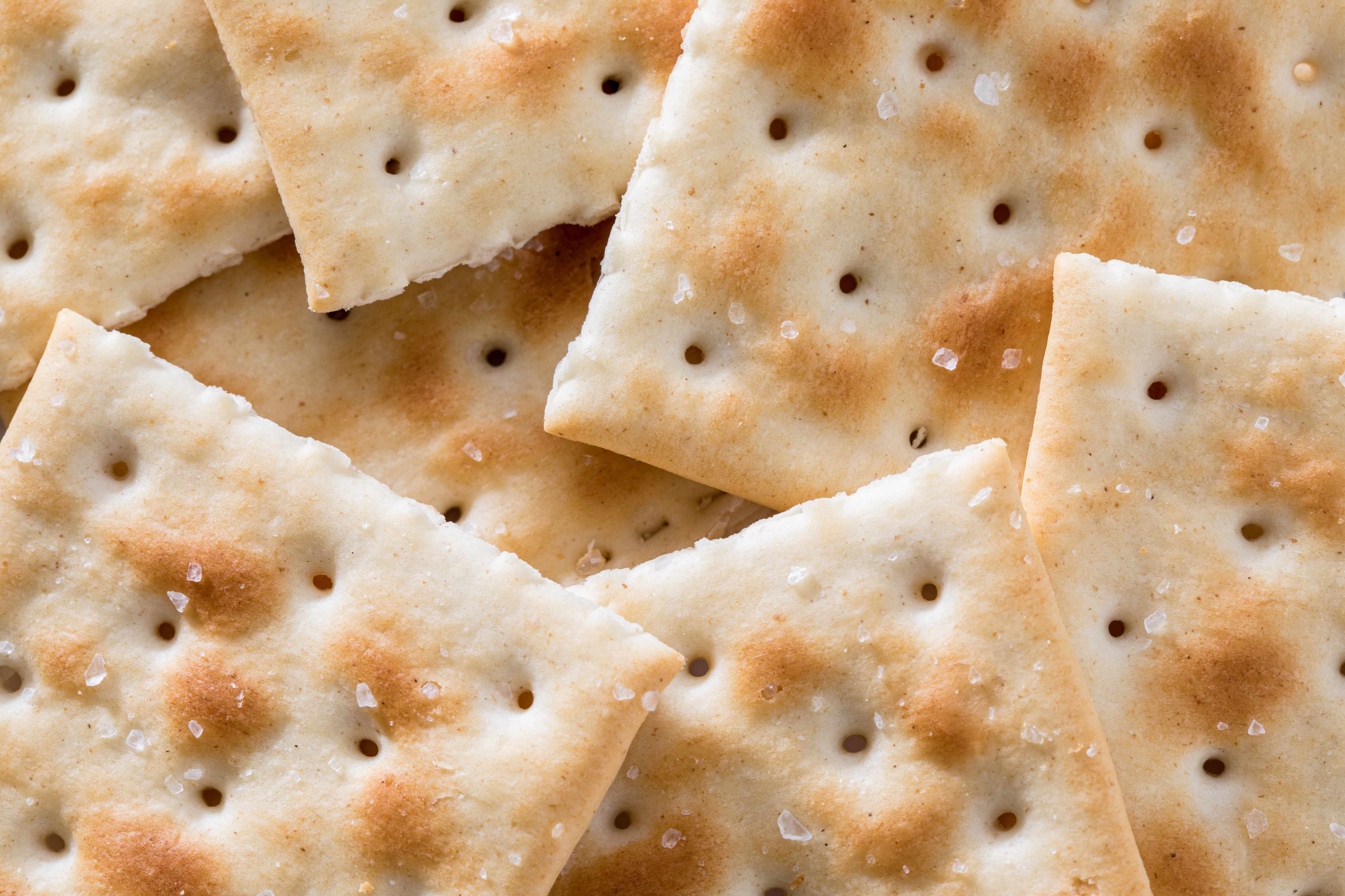 Ejemplo de galletas saladas / Shutterstock