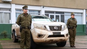Carabineros detiene a werkén y líder de una organización dedicada al robo de autos en La Araucanía