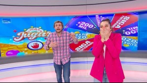 'Me estái huev...': La emoción de María José Quintanilla tras entregar millonario pozo de 'La Hora de Jugar'