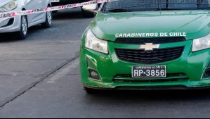 Persecución termina con tres detenidos en Lo Espejo: Buscaban hacer una encerrona e intentaron atropellar a Carabineros