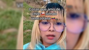 'Lo mejor de todo es la feria': Joven venezolana se viraliza al nombrar las cosas que ama de Chile