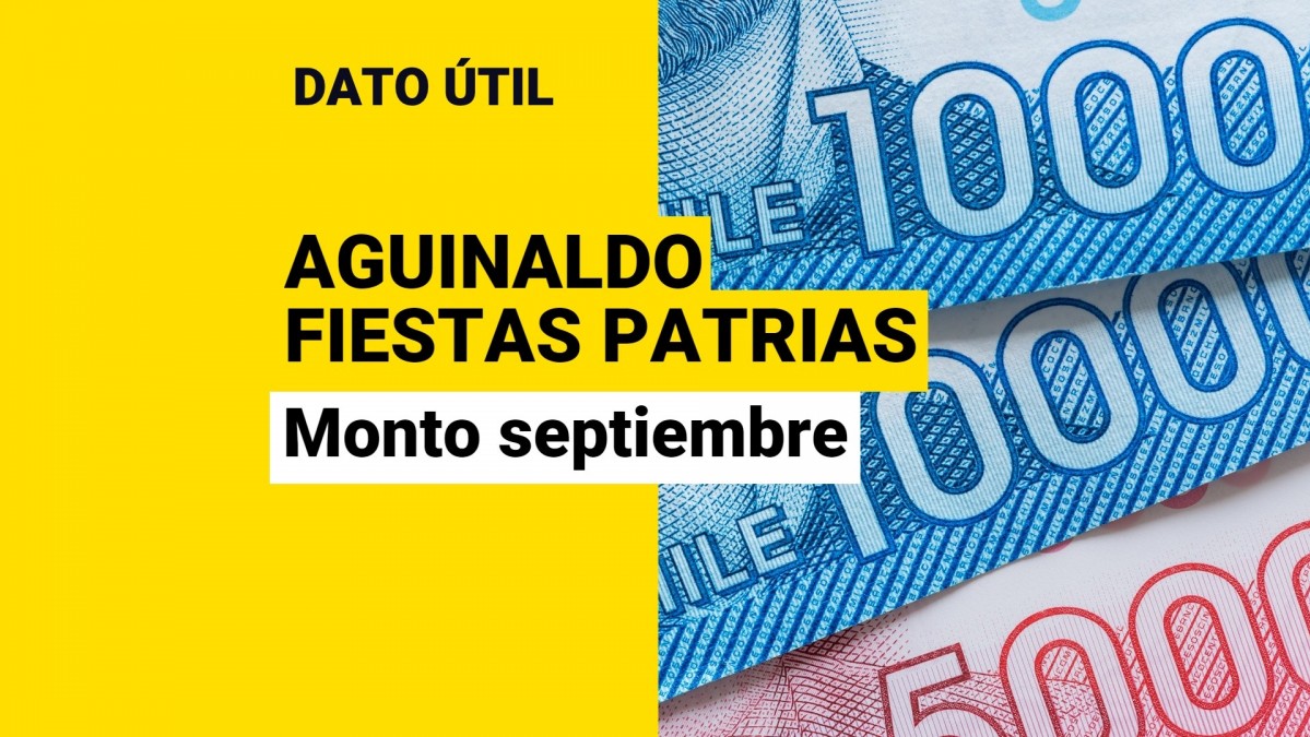 Aguinaldo de Fiestas Patrias ¿Qué monto se pagará en septiembre