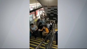 Video muestra momento de terror en Metro luego de que delincuente le disparara a hombre en estación Los Dominicos