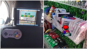 Conductor de aplicación convirtió su auto en un minimarket: Tiene Nintendo y hasta vende pestañas postizas a pasajeros