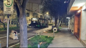 Bus en movimiento comenzó a quemarse en San Miguel: Pasajeros y chofer resultaron sin lesiones