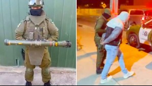 Incautan lanzacohetes antitanque y diversas armas en casa de Calama: Dos personas fueron detenidas
