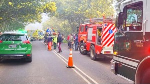 Fatal accidente en Talca: Dos personas mueren y otras dos quedan heridas de gravedad
