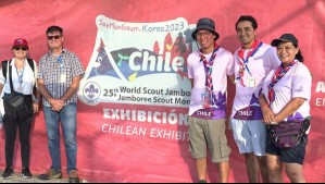 Más de mil scouts chilenos que participan en Jamboree en Corea del Sur serán reubicados por amenaza de tifón