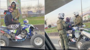 Video registra momento en que Julianno Sosa es detenido por Carabineros en Puente Alto