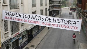 Confirman que calle Namur no cambiará de nombre en la comuna de Santiago